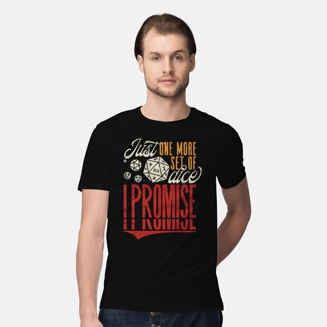 Just One More Set-mens premium tee-ShirtGoblin