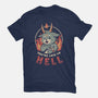 Late To Hell-mens premium tee-eduely