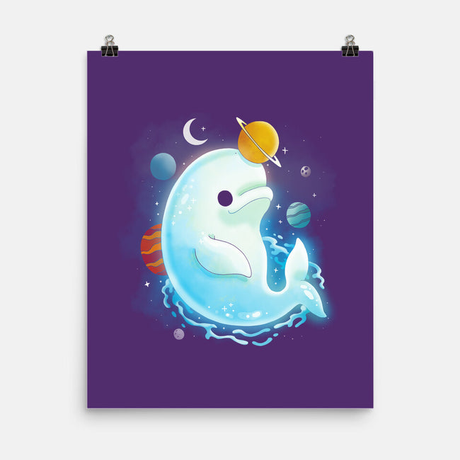Cosmic Beluga-none matte poster-Vallina84