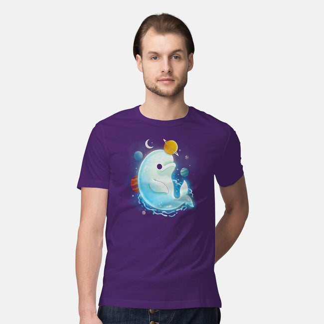 Cosmic Beluga-mens premium tee-Vallina84