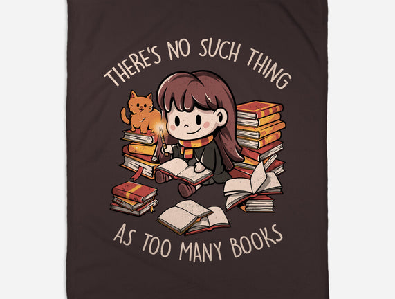 No Such Thing As Too Many Books