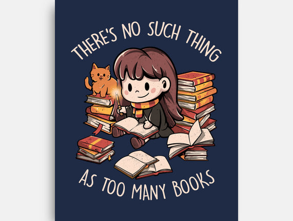 No Such Thing As Too Many Books