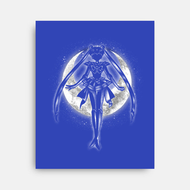 Moonlight Magical Girl-none stretched canvas-fanfreak1