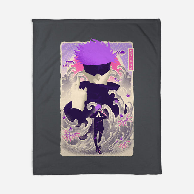 Musha-E Satoru-none fleece blanket-hypertwenty
