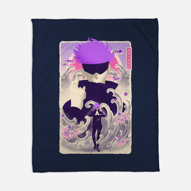 Musha-E Satoru-none fleece blanket-hypertwenty