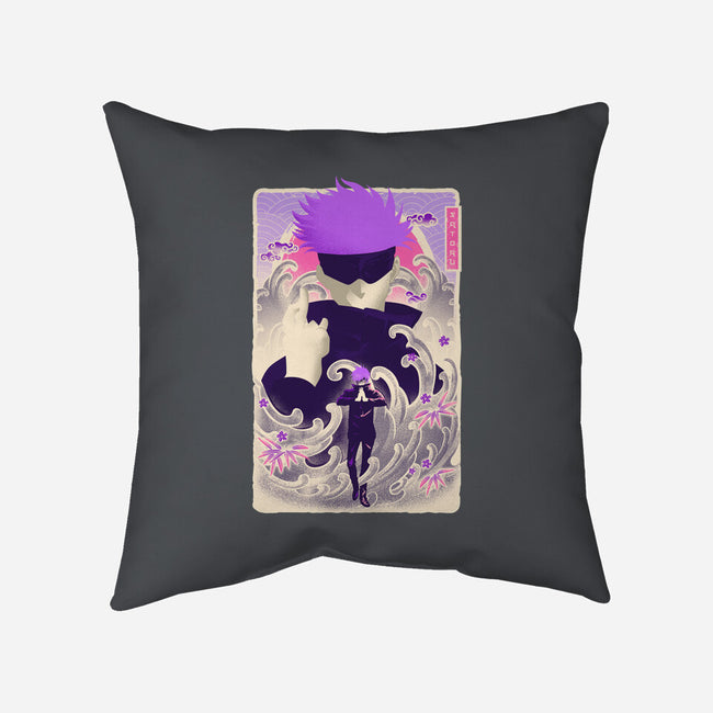 Musha-E Satoru-none removable cover w insert throw pillow-hypertwenty
