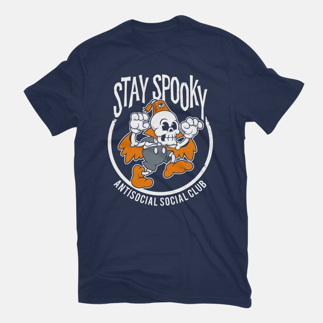 Spooky Club-womens fitted tee-Nemons