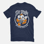 Spooky Club-womens fitted tee-Nemons