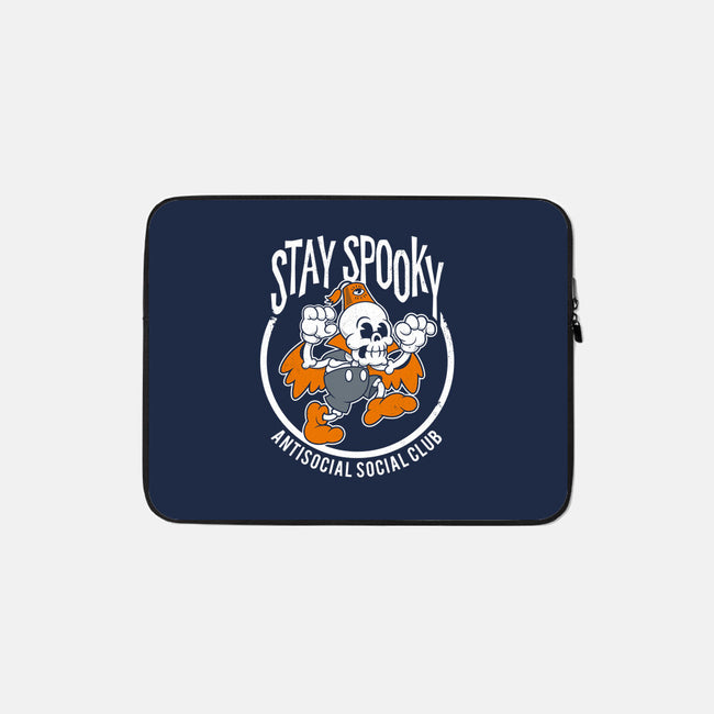 Spooky Club-none zippered laptop sleeve-Nemons
