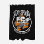 Spooky Club-none polyester shower curtain-Nemons