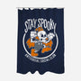 Spooky Club-none polyester shower curtain-Nemons