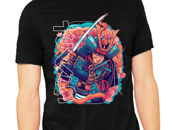 Sakura Floral Samurai