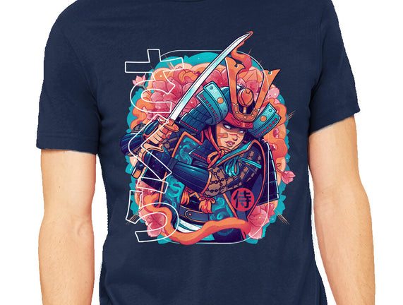 Sakura Floral Samurai