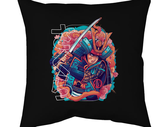 Sakura Floral Samurai