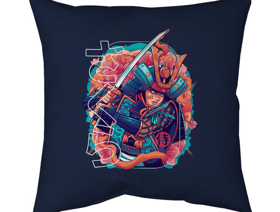 Sakura Floral Samurai