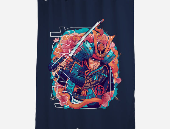 Sakura Floral Samurai