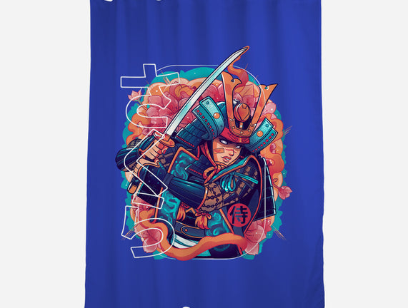 Sakura Floral Samurai
