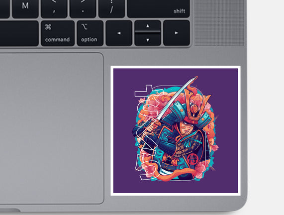 Sakura Floral Samurai