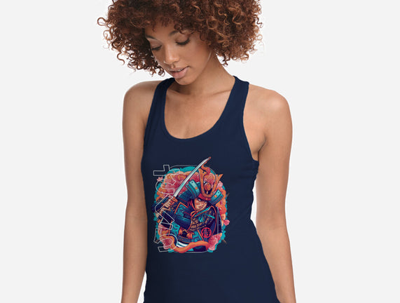 Sakura Floral Samurai
