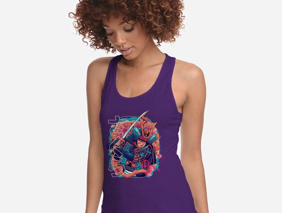 Sakura Floral Samurai