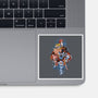 First Anime Heroes-none glossy sticker-Skullpy
