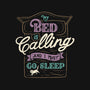 My Bed Is Calling-none dot grid notebook-tobefonseca