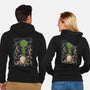 I Can See The Future-unisex zip-up sweatshirt-Slikfreakdesign