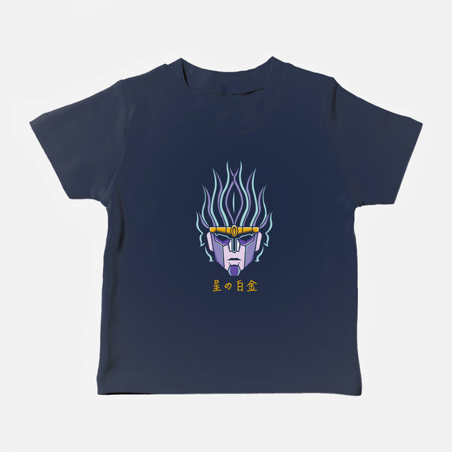 Star Platinum Stand-baby basic tee-Logozaste