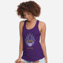 Star Platinum Stand-womens racerback tank-Logozaste