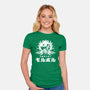 Fantasy Top Enemies-womens fitted tee-Logozaste