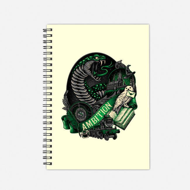 The House Of Ambition-none dot grid notebook-glitchygorilla