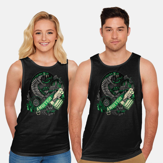 The House Of Ambition-unisex basic tank-glitchygorilla