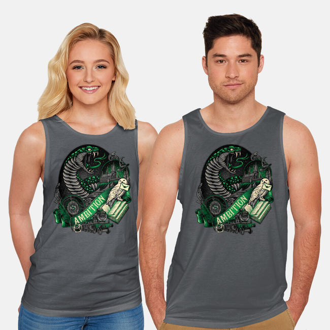 The House Of Ambition-unisex basic tank-glitchygorilla