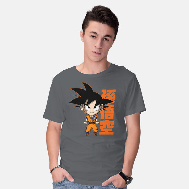Son Goku Chibi-mens basic tee-Diegobadutees