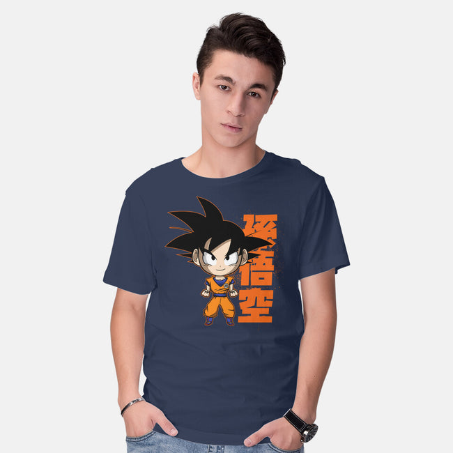 Son Goku Chibi-mens basic tee-Diegobadutees