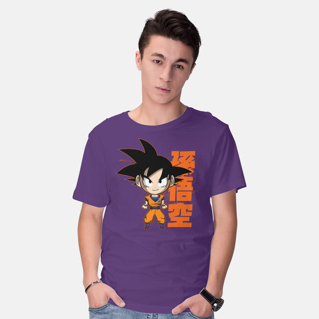 Son Goku Chibi-mens basic tee-Diegobadutees