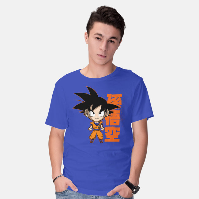 Son Goku Chibi-mens basic tee-Diegobadutees