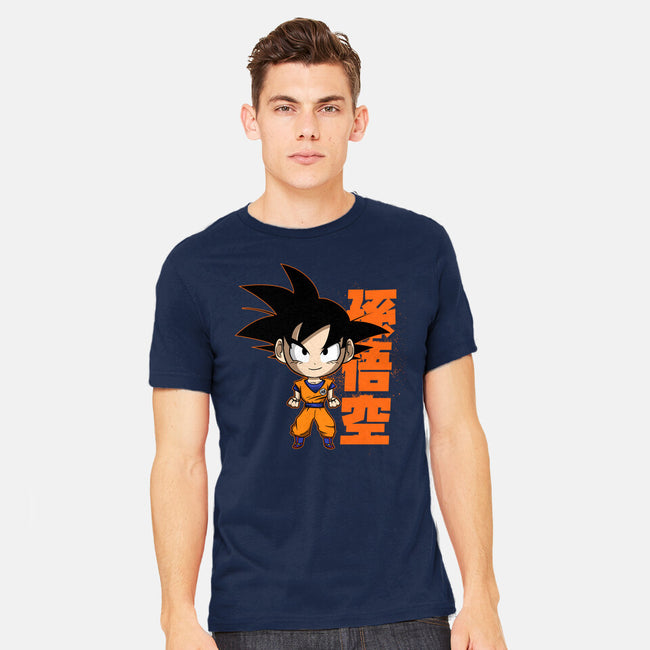 Son Goku Chibi-mens heavyweight tee-Diegobadutees