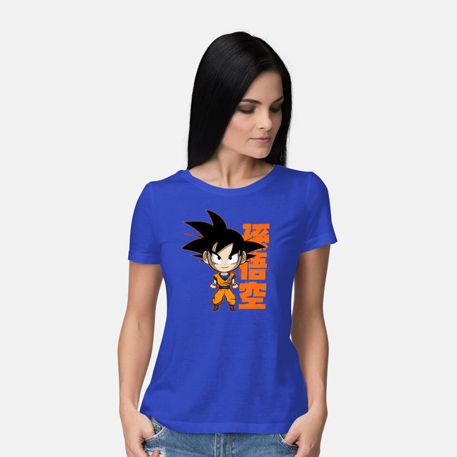 Son Goku Chibi-womens basic tee-Diegobadutees