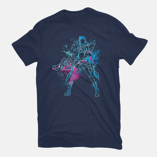 She Was Here-unisex basic tee-yumie