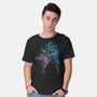 She Was Here-mens basic tee-yumie