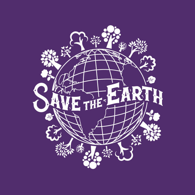 Save Our Planet-none polyester shower curtain-DrMonekers