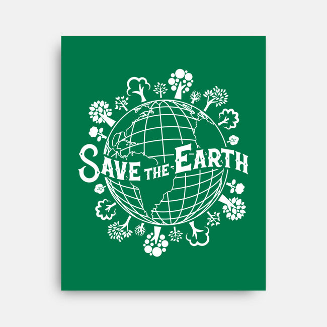 Save Our Planet-none stretched canvas-DrMonekers