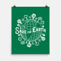 Save Our Planet-none matte poster-DrMonekers