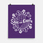Save Our Planet-none matte poster-DrMonekers