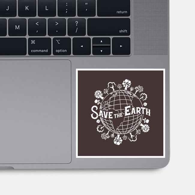Save Our Planet-none glossy sticker-DrMonekers