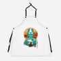 Ukiyo E Airbender-unisex kitchen apron-dandingeroz