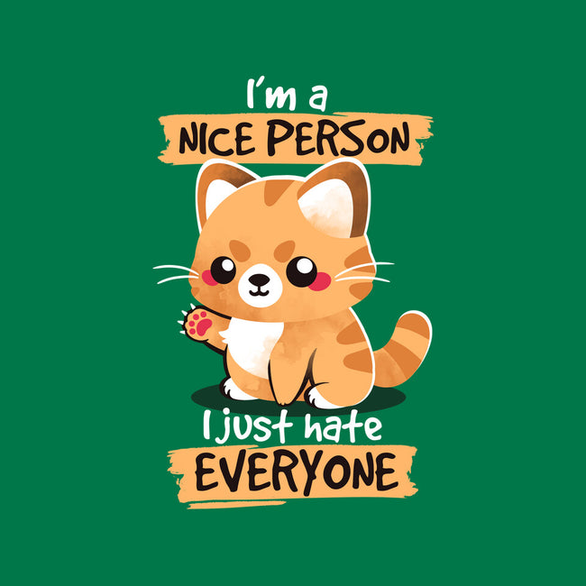 Nice Person-none glossy sticker-NemiMakeit