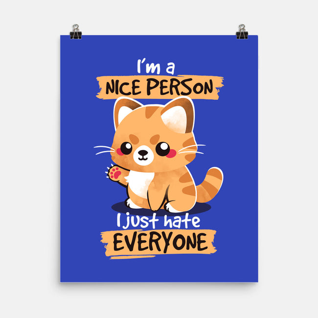 Nice Person-none matte poster-NemiMakeit