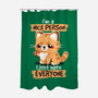 Nice Person-none polyester shower curtain-NemiMakeit